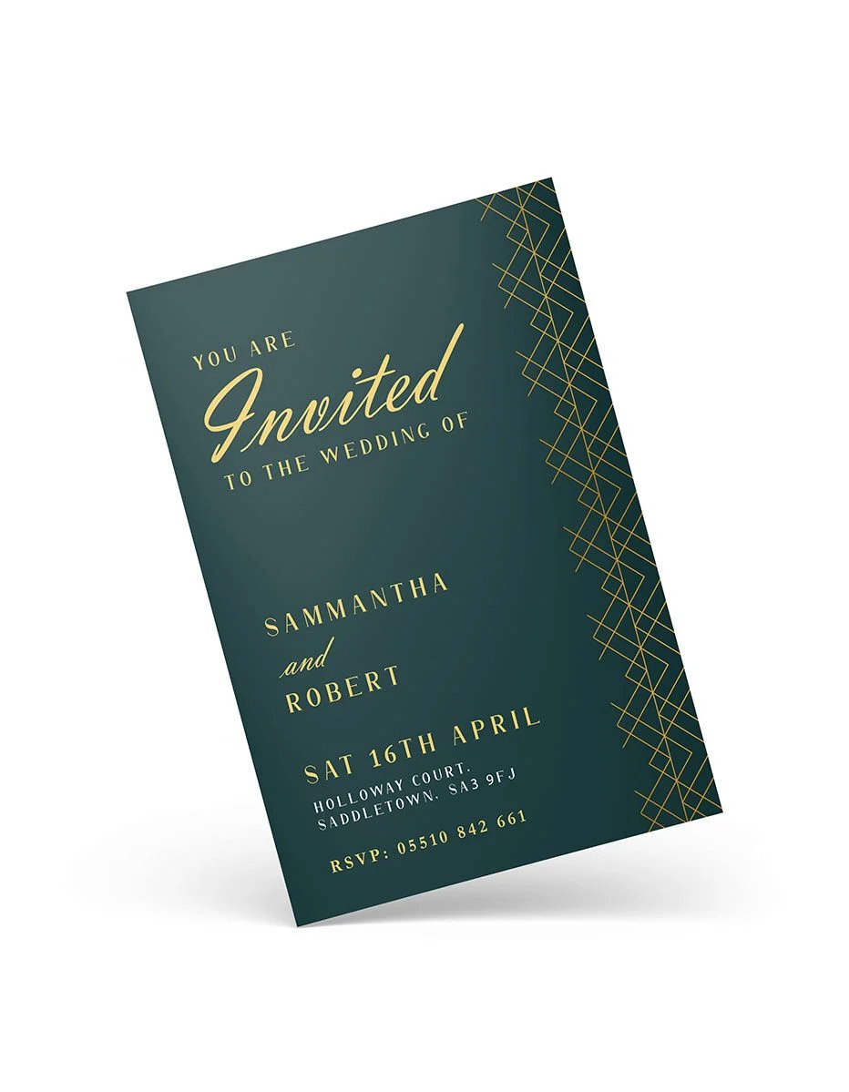 Traditional and Modern Wedding Card Designs